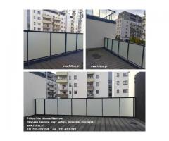 Folie na balkony Warszawa -Oklejamy balkony Wilanów- Usługa oklejania okien, drzwi, balkon