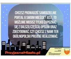Chcesz prowadzić portal internetowy o swoim mieście