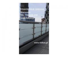 Folie okienne Warszawa - Folie matowe na balkon Goleszowska, Jana Kazimierza, Kasprzaka