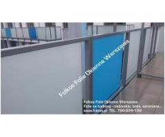 Folkos folie na szyby balkonowe -Folie na balkon Warszawa Włodarzewska Oklejanie - 11