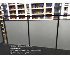 Oklejanie balkonów, witryn, okien, drzwi....Warszawa -Folie okienne Folkos Folie na BALKONY - 15