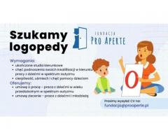 Fundacja Pro Aperte w Kutnie szuka logopedy