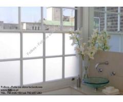 Folie na okna łazienkowe Warszawa 100% prywatności -nie zaciemnia pomieszczeń - 12