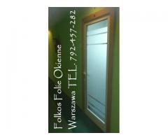 Folie matowe na okna łazienkowe Warszawa ,Oklejamy okno w łazience Folkos - 20