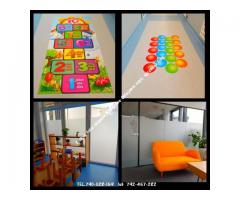 Oklejanie biur Płock, folie na ścianki działowe -Foliowanie folie Open Space - 14