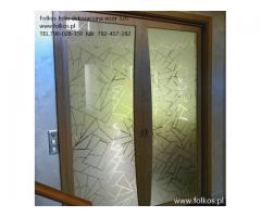 Oklejanie biur Łódź, Folkos folie okienne Łódź, folia na okna, drzwi, witryny.... - 14