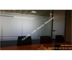 Oklejanie biur Łódź, Folkos folie okienne Łódź, folia na okna, drzwi, witryny.... - 16