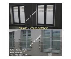Oklejanie biur Łódź, Folkos folie okienne Łódź, folia na okna, drzwi, witryny.... - 23