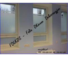 Oklejanie biur Warszawa -folia na ścianki działowe do biura -Oklejamy Folkos - 18