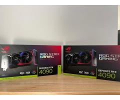 RTX 4090, RTX 4080, RTX 3090, RTX 3080 Ti, RTX 3080, RTX 3070 Ti, RTX 3070, RTX 3060 Ti, RTX 3060