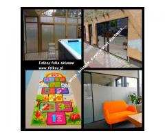 Oklejanie szyb Warszawa, folie okienne Folkos-folie na okna, balkony, witryny, ścianki biurowe.... - 13