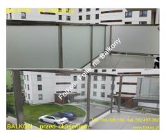 Folie na balkon Warszawa Oklejamy Obrzeżna, Kłobucka, Cybernetyki, Postepu
