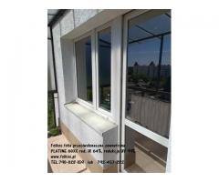 Folie przeciwsłoneczne Górczewska, Lazurowa ,Folia Silver 35 Xtra - 15