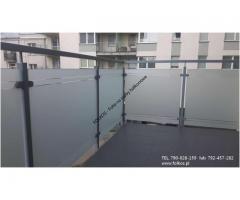 Oklejamy balkony Warszawa - Folie matowe na szyby balkonowe Warszawa Folkos - 6