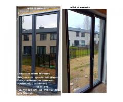 Zewnętrzne folie przeciwsłoneczne Warszawa - Przyciemnianie szyb w domu, mieszkaniu - 16