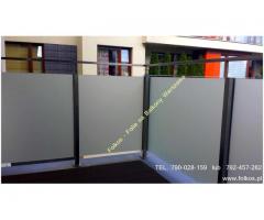 Oklejamy balkony Warszawa- Folie matowe na szklane balkony Sprzedaż, Montaż Folie okienne - 9