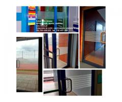 Folia zewnętrzna przeciwsłoneczna na okno Warszawa , folie matowe, dekoracyjne -Oklejamy - 10