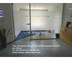 Folie zasłaniające na okna, witryny, balkony Warszawa -Folie prywatyzujące na okna Folkos - 15