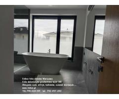 Folia matowa na okna łazienkowe Warszawa- OKlejamy , folia zapewniajaca prywatność - 20