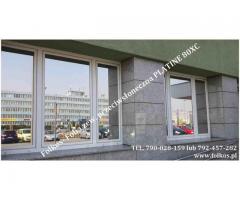 Folie okienne Warszawa -Oklejamy okna, drzwi, witryny, balkony, scianki biurowe... - 14