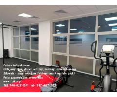 Folie okienne Warszawa -Oklejamy okna, drzwi, witryny, balkony, scianki biurowe... - 19