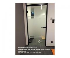 Folie okienne Warszawa -Oklejamy okna, drzwi, witryny, balkony, scianki biurowe... - 27